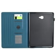 thumbnail image 5 of Case for Galaxy Tab A 10.1" 2016 SM-T580/SM-T585/SM-P580/SM-P585/SM-P585Y, Carbon Fiber Texture PU Leather Multi-Angle Viewing Stand Shockproof Flip Case with Card Slots Magnetic Clasp, Darkblue, 5 of 6
