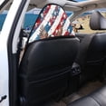 thumbnail image 5 of Binienty Eagle Hibiscus Floral American Flag Car Seat Cover Sweat Protector Towel After Running Beach Yoga July 4th Decor Sweat Proof Breathable Car Seat Cover Towel Front Seats Only, 5 of 8
