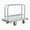 Silver#4, variant on 1000LB Capacity Heavy Duty Panel Dolly - 10" Solid Rubber Tire Moving Cart for Drywall & Doors (Yellow)