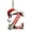 Z2, variant on Complete Alphabet Christmas Ornaments Set, 26 Letters Hanging Pendants for Christmas Tree Decorations, Christmas Decorations Indoor, Custom Name Holiday Decor