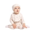 thumbnail image 3 of Disney Winnie the Pooh Unisex Baby Allover Print Take Me Home Layette Outfit Set, 4-Piece, Sizes Preemie-6/9M, 3 of 12