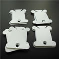 thumbnail image 4 of Toystoory 120 Uds hilo de bordar a mano artesanía hilo de coser bobina organizador punto de cruz soporte de almacenamiento tarjeta de tablero de bobinado Artesanía Crema Toystoory HA027681-01, 4 of 6