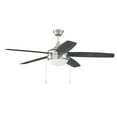 thumbnail image 5 of PHA52W5-Craftmade Lighting-Phaze - 5 Blade Ceiling Fan with Light Kit in Modern-Contemporary Style - 52 inches wide by 16.73 inches high, 5 of 5