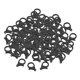 thumbnail image 2 of Ganchos de langosta 100 piezas de plástico broche de garra de langosta multicolor broche de langosta de plástico duro ganchos de Clips ganchos de cordón - Negro, 2 of 8