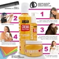thumbnail image 3 of Kit Argan Nefertiti Mascarilla, Crema para Peinar y Bioelixir | Nutre, Hidrata y Revitaliza el Cabello | Incluye Peine de Corte, Donas para Cabello y Fibra Exfoliante Alfamar, 3 of 5
