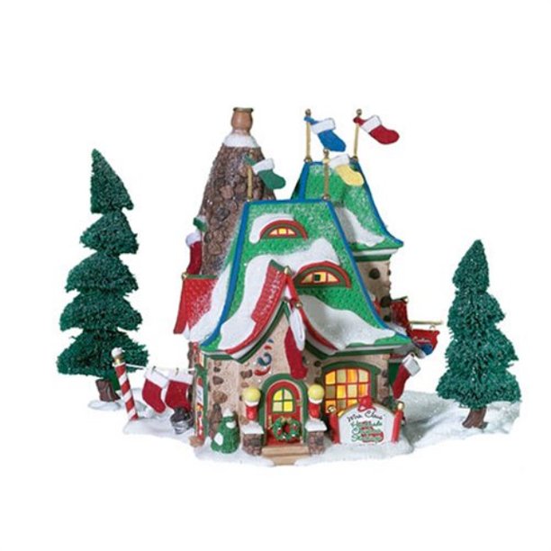 Department 56 North Pole Mrs. Claus Handmade Christmas Stockings