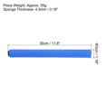 thumbnail image 2 of Unique Bargains Athlétisme Relais Piste Bâton Éponge de Course en Acier Inoxydable, Bleu Pack de 6, 2 of 5