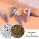 thumbnail image 4 of 1 Caja de Adornos de Perlas para UñAs, Piezas Redondas Blancas para UñAs, Cuentas de Acero Dorado, Bolas, JoyeríA, Accesorios para DecoracióN de UñAs Color:ZZ13, 4 of 8