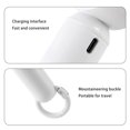 thumbnail image 1 of ABS Ventilateur Portable Batterie Alimenté Main Durable Remplacement Suspendu 3 Vitesses Ventilateurs de Refroidissement Réglables Refroidisseur avec Mousqueton Vert Type 1, 1 of 8