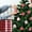 Red-RD Home Decor, variant on karymi 25pcs Christmas Decoration Pendant 6cm Wind Scratch Scratch Crack Painted Christmas Decoration Pendant Christmas Tree Pendant Holiday Gifts Super Savings Week Super Savings Week