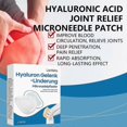 thumbnail image 2 of 1-5 Packs Hyaluron Joint Relief Microneedles Patch Convenient Easy to Use Microneedles Patch for Elderly Active Adults, 2 of 5