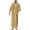 Khaki, variant on T Shirts for Man Cotton,Mens Kaftan Thobe V-Neck Half Sleeve Muslim Robe Dubai Long Gown Saudi Arab Thobe Robes for Summer Beach