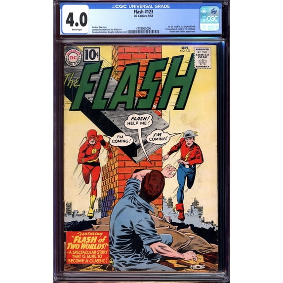 Flash #123 - CGC 4 Comic Book