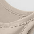 thumbnail image 7 of Mohiass Tank Top with Built in Bra for Women Loose Fit Cotton Padded Camisole 2025 Trendy Summer Sleeveless Undershirts Beige XL, 7 of 7