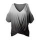 thumbnail image 4 of Tops Para Mujer Blusa Casual Elegante Camisas Con Hombros Descubiertos Cómodo Cuello en V Manga Corta Top Cruzado Odeerbi ODB167415, 4 of 5