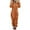 01-Brown, variant on Adult Onesie Pajamas Furry Fleece PJs Flannel One Piece Jumpsuit Zipper Hooded Sleepwear Loungewear for Women Orange S