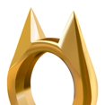 thumbnail image 4 of Anillo de autodefensa Mujeres Hombres Joyería Seguridad Supervivencia Anillos de dedo (Plata), 4 of 7