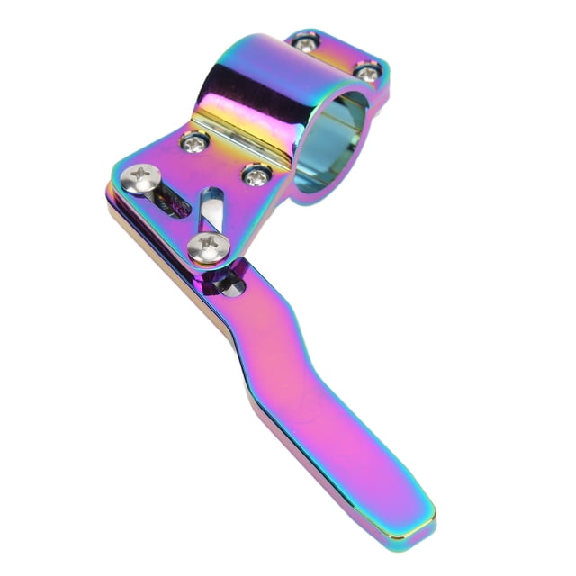 Steering Wheel Signal Rod Extender, Professional Rustproof Simple Installation Strong Turn Signal Lever Position Up Kit For Car Black,Bluing,Colorful