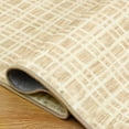 thumbnail image 7 of Yesurprise 4x6 Area Rugs, Soft Faux Wool Plaid Design, Anti-Slip Living Room Carpet, Yellow, 7 of 7