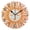 Black, variant on Round Clock Gold Clock 9.84*9.84 Inch Round Art Clock Decorative Clock Creative Clock Dual-Purpose Clock Wall Clock Clock Fashion Decoration Cartoon Cute Big Sun