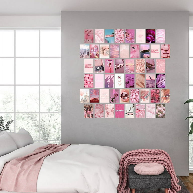 aesthetic louis vuitton bedroom wall