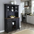 thumbnail image 4 of Homestyles Buffet Of Buffets Black Buffet with Hutch, 4 of 8