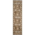 thumbnail image 5 of SAFAVIEH Vintage Persian Maggie Distressed Polyester Area Rug, Brown/Multi, 8' x 10', 5 of 7