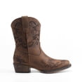 thumbnail image 2 of Botas de Tobillo Cowboy para Mujer DREAM PAIRS Color Tan Talla 11, 2 of 7