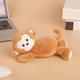 thumbnail image 1 of Peluche de pingüino navideño, peluche mono, adorno suave, decoración navideña de invierno con relleno de fibra para niños, 20 cm, 1 of 3