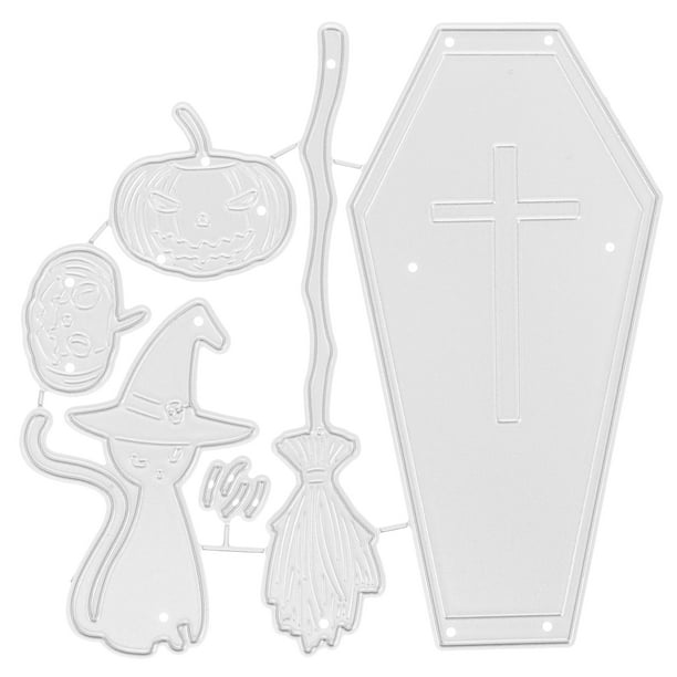 Troquel de corte en relieve, molde de acero al carbono Diy, herramienta para hacer manualidades en relieve para Halloween