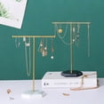 thumbnail image 2 of 1pcs Jewelry Display Stand For Both Men And Women Minimalist Style Desktop Finishing T Shaped Ornaments style 21, 2 of 6