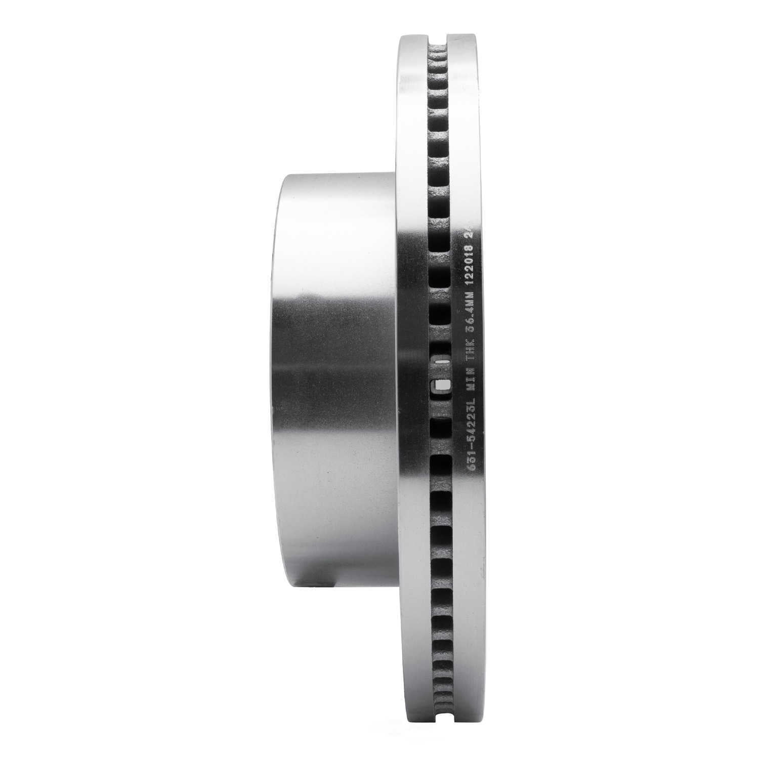 Dynamic Friction Company 631-54223L DFC Brake Rotor - Drilled And Slotted - Silver