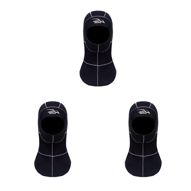 Wosthever Keep Diving DH-321 Nylon Dive Cap Elástico Color Sólido Capucha Hombres Mujeres Head Cover Freediving Surf Hat Silver Line XL Type1 NO1