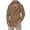 Khaki, variant on Rovga Mens Fall Winter Jackets Weekend Lapel Solid Color Coats Long Sleeve Anoraks Tops Retro Basic Clothes L Black