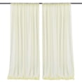 thumbnail image 2 of Cortina de fondo beige de 1,5 x 2,5 m, hilo duradero, ideal para bodas, fiestas y fotos., 2 of 14