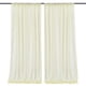 thumbnail image 2 of Cortina de fondo beige de 1,5 x 2,5 m, hilo duradero, ideal para bodas, fiestas y fotos., 2 of 14