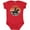 Red, variant on Inktastic Rodeo Team Roping Cowboy Boys or Girls Baby Bodysuit