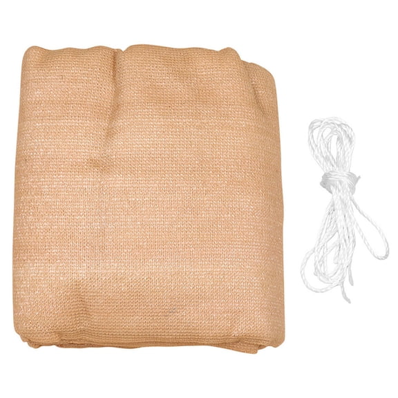 NIAIZEK HDPE Beige Sun Sail Shade Canopy for Outdoor Patio and Pool, 1 Piece UV Cover