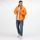 thumbnail image 2 of Regatta - Chaqueta Impermeable para Hombre (Naranja Amanecer, Gris Seal), 2 of 3