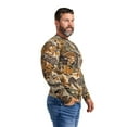 thumbnail image 6 of Realtree Men's Camo Bamboo Ulta Soft Long Sleeve Men's Crew Neck Shirt |Size S-5XL, 6 of 9