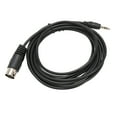 thumbnail image 1 of 7 Pin Din Male to DC 3.5mm Male Cable Replacement Stereo MIDI DIN 7 Pin to 3.5mm Sound and Video Cable 9.8ft, 1 of 9