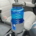 thumbnail image 3 of Car Cup Holder Expander Adapter (Adjustable) - Holds Hydro Flask, Yeti, Nalgene, Large 32/40 oz. Bottles & Big Drinks - Gray, 3 of 6
