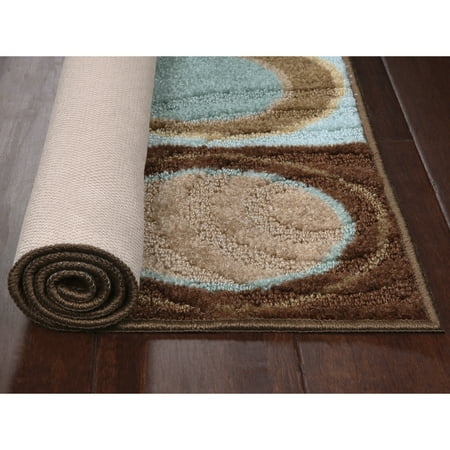 area circle block gardens better homes rug textured runner x2 brown