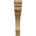 thumbnail image 2 of Ekena Millwork 1 1/2"W x 7 1/2"D x 9"H Small Ellis Wood Corbel, Cherry, 2 of 4