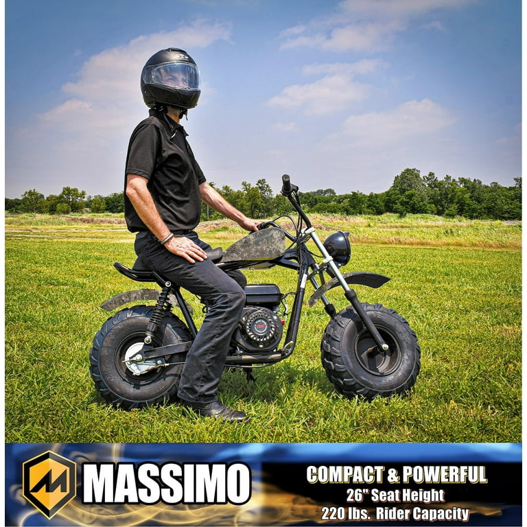 Massimo Minibike MB200S 196cc Stroke, Gas Powered Mini