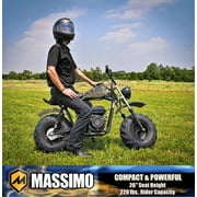 Massimo Minibike MB200S 7.5HP 196cc 4 Stroke, Gas Powered Mini Bike Motorcycle - Camo