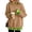 28# Camel, variant on Women Crewneck Sweatshirts Long Sleeve Loose Fit Fall Pullover Tops Side Slits Layered Drop Shoulder Chic Clothes Warm Soft Cozy Tunic Shirt