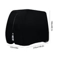thumbnail image 4 of Becaristey Multifunctional Golf Cart Cover For Dustproof And Waterproof Protection Easy Access And Installation Black 275*122*168 cm, 4 of 6