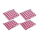 thumbnail image 2 of 4 Uds. De almohadas de muñecas , accesorios de de , decoración de muñecas , simución cuadrícu roja Zulema Miniaturas de casa de muñecas, 2 of 8
