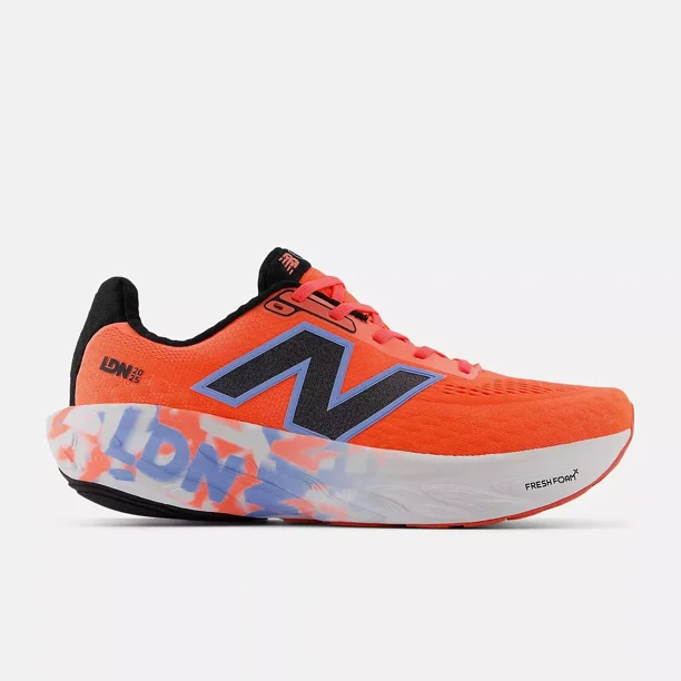 New Balance Men's TCS London Marathon Fresh Foam X 1080 v14 Shoes in Urgent Red